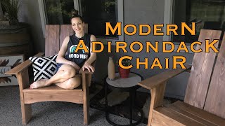 Modern Adirondack Chair [upl. by Dorsey]