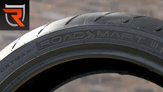 Dunlop Roadsmart III Motorcycle Tires Product Spotlight Review  Riders Domain [upl. by Yedarb468]