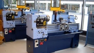 Restored lathe Storebro lathe model GK195 [upl. by Uolyram]