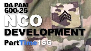 NCO Development DA PAM 60025  Army National Guard [upl. by Past]