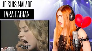 VOICE COACH REACTS  Lara Fabian JE SUIS MALADE on the edge of my seat and damn near losing it [upl. by Aehsa]