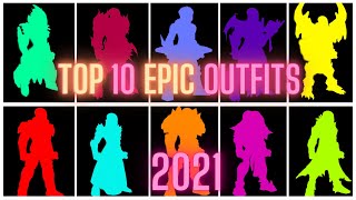 AQW TOP 10 BOSS DROP EPIC OUTFITS  AC TAGGED  NONMEMBER  2021 [upl. by Lama]