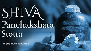 Shiva Panchakshara Stotra  Shiva Stotra  Anandmurti Gurumaa [upl. by Idden]