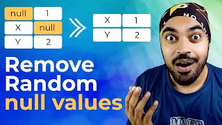 Remove Random Null Values from Columns in Power Query [upl. by Kelwunn]