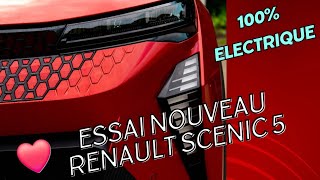 Essai Renault Scenic 5 voiture de lannée 2024 [upl. by Holofernes]