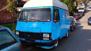 Karavan peugeot j9 başoğlu karavanın yaptığı 1985 deki dizayn  peugeot j9 furgon campervan caravan [upl. by Eineg]