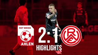 26 Spieltag Nachholspiel  Saison 20202021 RWE  Rot Weiss Ahlen Highlights [upl. by Albin411]