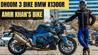 Dhoom 3 BMW K1300R Bike Test Ride  Akrapovic Full System Exhaust Sound [upl. by Eural]