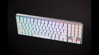 Hexgears X1 Mechanical Keyboard  RGB Lighting Demo [upl. by Yregram]