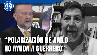 Fernández Noroña y Leo Zuckermann discuten sobre la polarización de AMLO ante desastre en Guerrero [upl. by Sosna706]