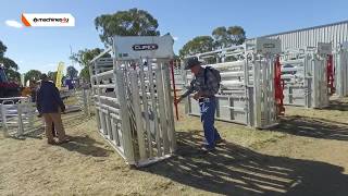 Clipex Entry Level Cattle Crush Showcase at Toowoomba FarmFest [upl. by Calvinna]