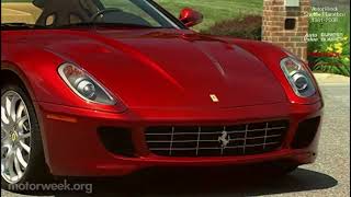 Motorweek 2007 Ferrari 599 GTB Fiorano Road Test [upl. by Pepe]