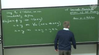 Axioms of set Theory  Lec 02  Frederic Schuller [upl. by Blanchard]