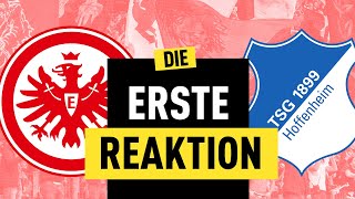 31 Eintracht Frankfurt fegt über Hoffenheim hinweg  Bundesliga Reaktion [upl. by Aniram236]