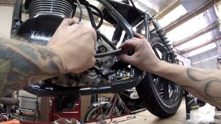 Yamaha SR500 Cafe Project more fun and fabrication [upl. by Alisen]