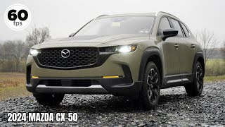 2024 Mazda CX50 Review  BIG Changes for 2024 [upl. by Chally]