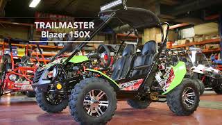 TrailMaster Blazer 200X GoKart [upl. by Ardnac179]