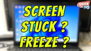 Screen Stuck or Freeze Problem in Windows 11 [upl. by Gentry]