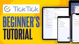 How To Use TickTick 2025 TickTick Tutorial Step By Step [upl. by Princess]