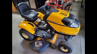 HOW TO  Cub Cadet i1042 Repairs Kohler Engine [upl. by Kciwdahc611]