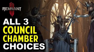 Council Chamber Trial All Choices  Give Dagger or Dont Give Evidence  Remnant 2 [upl. by Anaoy88]