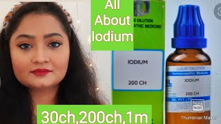 Homeopathy Medicine  Iodium Part1 for weight gain and other benefits by Anusuya Chakrabarti [upl. by Elon732]