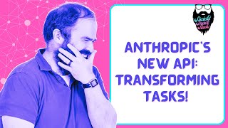 Anthropics New API Transforming Tasks [upl. by Ahsiram]