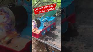 Thomas the Train EXPLODES 💥🔥 shorts thomasandfriends youtubeshorts fyp [upl. by Alisan626]