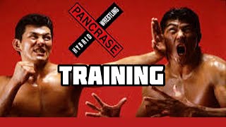 PANCRASE  HYBRID WRESTLING  Training Video [upl. by Lairbag]