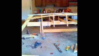 Wood boat building Bayou Jubilee part 1 Framing [upl. by Kcirtapnhoj138]