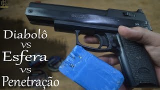 QUAL O MELHOR CHUMBINHO PARA PISTOLA DE PRESSÃO  BE ep 15 [upl. by Abernon]