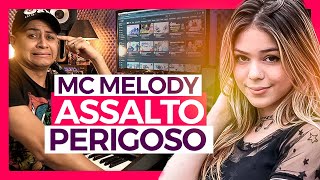 PEGANDO NA HORA  MC MELODY  ASSALTO PERIGOSO PASSEI VERGONHA KKKK [upl. by Refinnaj]