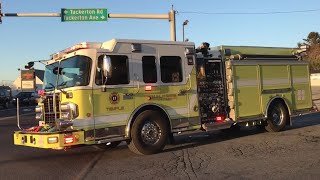 Fire Trucks Responding Compilation  Powercall Sirens 1 [upl. by Holofernes]