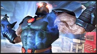 Injustice Gods Among Us  quotApokolipsquot Darkseid Attacks [upl. by Elaen614]