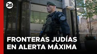 ARGENTINA  EN VIVO  Más seguridad en fronteras e instituciones judías [upl. by Ahsilav]