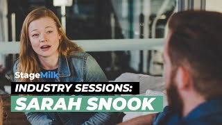 Sarah Snook on acting listening and letting go Interview  The Wharf at STC [upl. by Etka753]