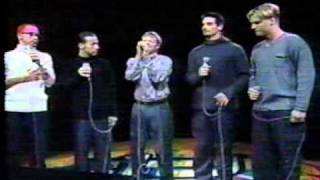 Backstreet Boys  Detroit Basketball Game National Anthem 19991105 [upl. by Pascasia]