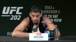 UFC 202 Prefight Press Conference Highlights [upl. by Nedac719]