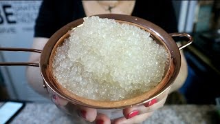 How to cook the perfect SAGO  mini Tapioca Pearls [upl. by Yemrej]