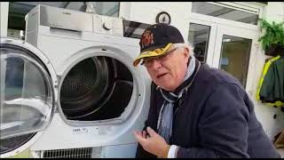 AEG heatpump dryer filtercleaning [upl. by Bill]