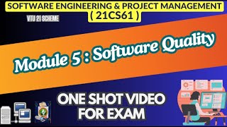 SEPM Module 5 Important TopicsONE SHOT VIDEOSoftware Engineering ampProject Management 21CS61vtu [upl. by Joye]