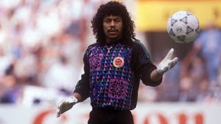 René Higuita El Loco Best Saves Skills amp Goals [upl. by Aserej]