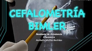 CEFALOMETRIA BIMLER [upl. by Tab]