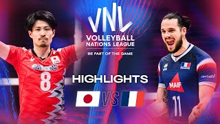 🇯🇵 JPN vs 🇫🇷 FRA  Gold Match  Highlights  Mens VNL 2024 [upl. by Dragon27]