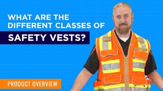 Safety Vest Classifications  SECO 8265 Series  Engineersupply [upl. by Bonneau]