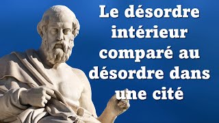 PLATON  Justice de lâme et justice de la cité résumé de La République de Platon 35 [upl. by Ahsiemal]