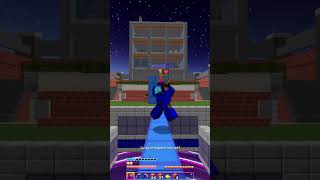 DESTROYING NotNico in the bridge bedwars minecraft [upl. by Ajnotal]