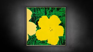 Hong Kong Spring Auctions 2024 ‘Flowers’ by Andy Warhol  Christies [upl. by Ardra293]