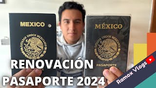 Renovación Pasaporte Mexicano 2024 paso a paso en menos de 5 días [upl. by Farro216]