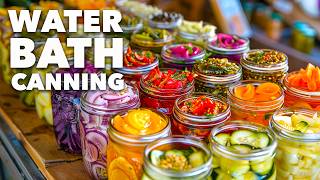 Water Bath Canning Step by Step [upl. by Leiad]